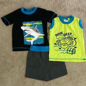 3 Piece Short/Short Set